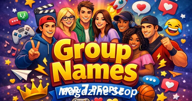 Group Names for 7 People