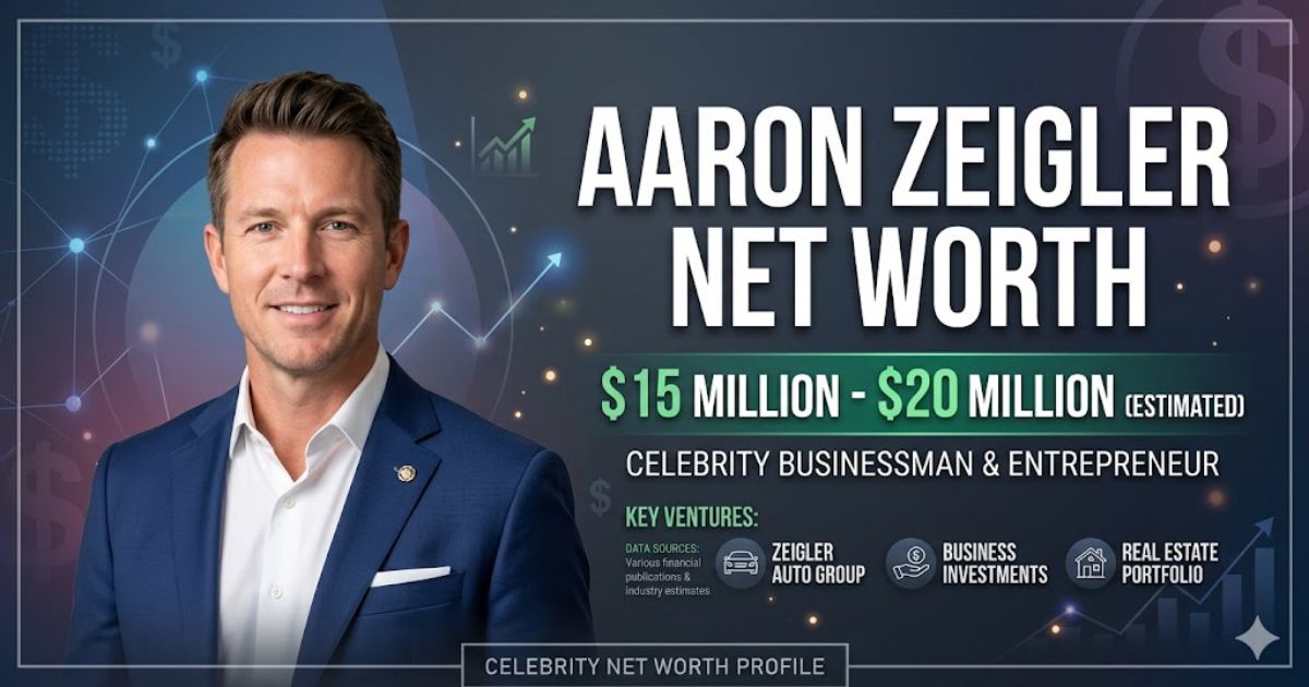 Aaron Zeigler Net Worth